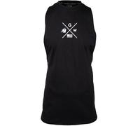 Gorilla Wear Maglia funzionale 'Cisco' nero / bianco Uomo Gorilla Wear XL