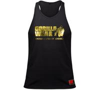 Gorilla Wear Maglia funzionale 'Classic ' oro / rosso sangue / nero Uomo Gorilla Wear L oro / rosso sangue / nero