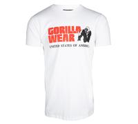 Gorilla Wear Maglia funzionale 'Classic' rosso sangue / nero / bianco Uomo Gorilla Wear XL rosso sangue / nero / bianco