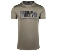 Gorilla Wear Maglia funzionale 'Classic' verde / nero Uomo Gorilla Wear S
