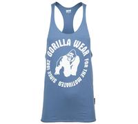 Gorilla Wear Maglia funzionale 'Melrose' blu / bianco Uomo Gorilla Wear M
