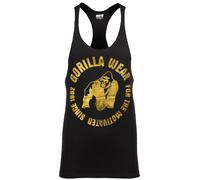 Gorilla Wear Maglia funzionale 'Melrose Stringer' oro / nero Uomo Gorilla Wear M