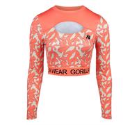 Gorilla Wear Maglia funzionale 'Osseo' beige / arancione Donna Gorilla Wear S