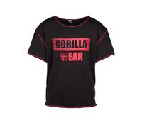 Gorilla Wear Maglia funzionale 'Wallace' rosso / nero Uomo Gorilla Wear S-M