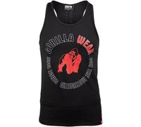 Gorilla Wear Maglietta 'Lafeyette' rosso / nero Uomo Gorilla Wear XXL rosso / nero