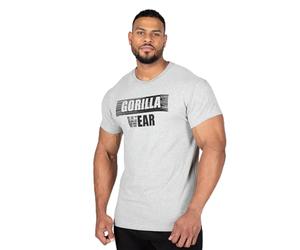 Gorilla Wear Maglietta Murray T-Shirt, Grigio, M Uomo