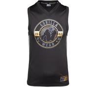 Gorilla Wear Maglietta 'Orlando' oro / grigio basalto / nero Uomo Gorilla Wear XL oro / grigio basalto / nero