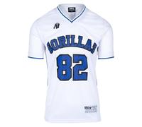 GORILLA WEAR San Mateo T-Shirt - White/Blue - 2XL