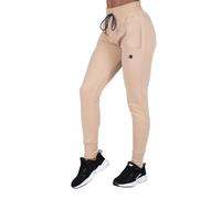 GORILLA WEAR Marion Pantaloni Sportivi Tempo Libero, Beige, S Donna