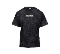 GORILLA WEAR Medina Oversized T-Shirt - Washed Black - S
