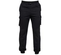 Gorilla Wear Pantaloni cargo 'Hudson' nero / bianco Uomo Gorilla Wear 38