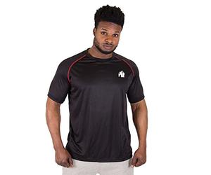 GORILLA WEAR Performance t-Shirt - Black/Red - S