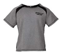 GORILLA WEAR Augustine Old School Workout Top - Gray - L/XL