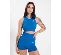 Gorilla Wear Top 'Olivia' blu / bianco Donna Gorilla Wear XS-S blu / bianco