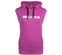 Felpa da donna senza maniche con cappuccio Gorilla Wear Virginia Rose M