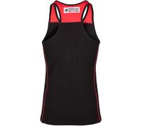GORILLA WEAR Wallace Tank Top - Black/Red - M