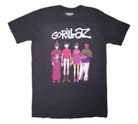 Gorillaz Cracker Island Standing Group ufficiale Uomo maglietta unisex