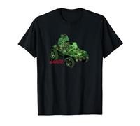 Gorillaz Geep Logo Reverse Maglietta, Uomo, Nero, 6XL