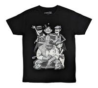 Gorillaz 'George Spray' (Nero) T-Shirt - NUOVO E UFFICIALE