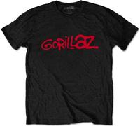 Abbigliamento Gorillaz: Rock Off - Logo (T-Shirt Unisex Tg. XL)