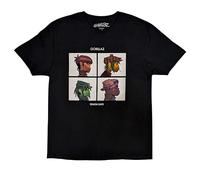 Gorillaz Maglietta Demon Days, per bambini, Nero , 5-6 Anni