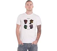 Rock Off Trade T-shirt Gorillaz Demon Days Band Logo Ufficiale Uomo Bianca Taglia L