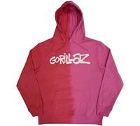 Gorillaz Two-Tone Brush Logo autorizzato Felpa con Cappuccio