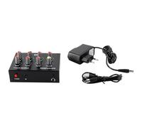 Gorise Equalizzatore a Sette Bande Con Intervallo Di Regolazione ±12db, Composto Da Circuito TL074 Originale TI O ST Equalizzatore Digitale a Due Canali, Interfaccia Da 3,5 Mm - UE