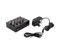 Gorise Equalizzatore Audio a 7 Bande, Ingresso/uscita, Regolazione Dei Bassi Alti a 12 DB, Equalizzatore Digitale a Due Canali, Interfaccia Da 3,5 Mm - Regno Unito