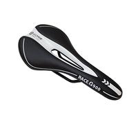GORIX Bicicletta Sella Posto a sedere Da corsa Modello Comodo Cuscino con Sbarra Montagna Strada Bicicletta per Uomini E Donne(3621A)(Nero×Bianco)