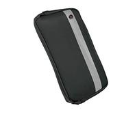 GORIX Borsa da bicicletta, Ciclismo Custodia Impermeabile Mobile Phone Case - Grigio (160g, B: 3.9 pollici, L: 7.9 pollici, Poliestere, Cinghia Regolabile, Tasca con Cerniera)