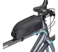 GORIX Borsa per tubo superiore Borsa per telaio per bici da strada impermeabile con foro per cavo tipo rapido (QUICK TOP TUBE BAG)