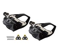 GORIX Pedali in fibra di carbonio per bicicletta, set di tacchetti per bicicletta da strada compatibile con (GX-R31)