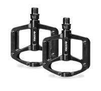GORIX Pedali piatti della bicicletta alluminio leggero durevole bici di montagna della strada (GX-MA715)