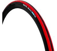 GORIX Pneumatico per bici da strada, 700 × 23 C, 25 C, 28 C, 32 C, 35 C, bicicletta (Gtoair) (700 × 28c, nero × rosso (1 pneumatico))