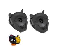 GORIX SIDI Scarpe con Tacco in Gomma Set per Bici da Strada Triathlon (Edizione Globale) (GX-Heel) (Nero)