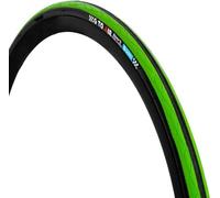 GORIX Strada Bicicletta Pneumatico 700×23C O 700×25C O 700×28C Ciclismo Bicicletta(Gtoair)(700×25c, Nero×Verde(1 pneumatico))