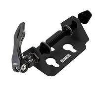 GORIX Supporto per forcella della bicicletta, espositore per auto, camion, bici da strada, montagna (SJ-8016) (nero opaco)