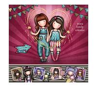 Gorjuss Calendario 2023 per famiglie, calendario organizzativo, con spazio per pianificare per 5 persone (lingua inglese)