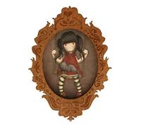 Gorjuss Chronicles spilla in legno - rubino & # 8203;