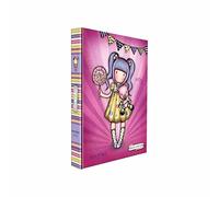 Gorjuss DIARIO SCUOLA london compatibile con santoro Standard 2024/2025 F.to standard 18x13cm+ Omaggio penna colorata + portachiave paillettes
