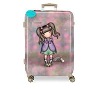 Gorjuss Joumma Whispered Key Valigia Media, Multicolore, 45 x 67 x 26 cm, rigida ABS con chiusura TSA 64L 3,86 kg, 4 ruote doppie, Multicolore, Taglia única, Valigia media, multicolore, taglia unica,