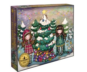 Gorjuss - Puzzle natalizio - Allegro e luminoso. 50x68 cm. 1000 pezzi. Santoro