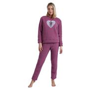 GORJUSS Santoro Pigiama a maniche lunghe da donna, 60788 Viola, M
