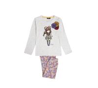 GORJUSS Santoro Pigiama a maniche lunghe da ragazza, 62413 Grigio Diaspro, 12