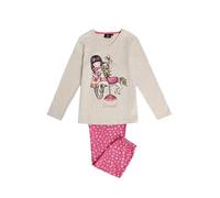 GORJUSS Santoro Pigiama Ragazza Carousel Beige - Pigiama Ragazza Inverno Caldo e Confortevole - Set Pigiama Inverno Ragazza Cotone e Glitter, beige, 6
