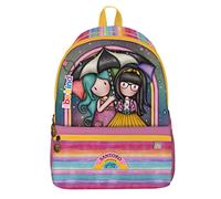 Gorjuss Santoro - Zaino per il rientro a scuola, zaino per ragazze e bambini, Siate gentili gli uni con gli altri, 43x32x19 Centimeters