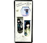 Gorjuss segnalibro magnetico set: The Getaway, Puddles of love & Rainbow Dreams