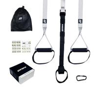 Gorletic - Allenamento a sospensione, portata fino a 300 kg, regolabile da 145 a 200 cm, ancoraggio per porta regolabile per palestra domestica.