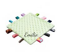 gorm Doudou Personalizzato con Nome.doudou Neonato Personalizzato.Coperta Neonato.Regalo Neomamma (Type-6,25 * 25cm)